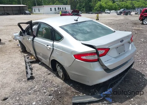 2014 Ford Fusion S из США, поврежденный, VIN 1FA6P0G73E5383635
